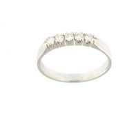 Anello Soranzo Gioielli Donna Fedina/Riviera in Oro bianco Diamante 0.25 Ct NP10372036 - NP10372036